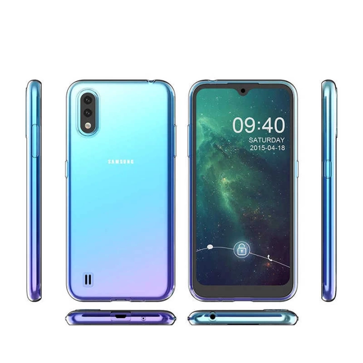 Galaxy A01 Kılıf Redclick Süper Silikon Kapak