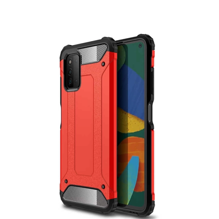 Galaxy A03s Kılıf Redclick Crash Silikon Kapak