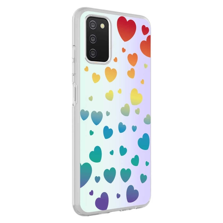 Galaxy A03s Kılıf Redclick M-blue Desenli Kapak
