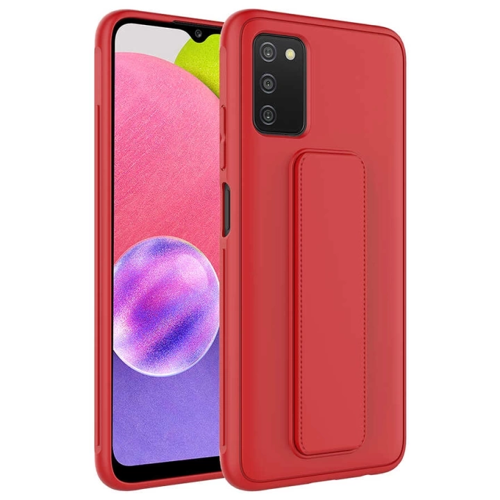Galaxy A03s Kılıf Redclick Qstand Kapak