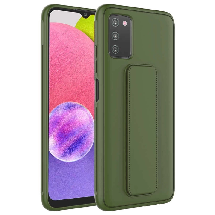 Galaxy A03s Kılıf Redclick Qstand Kapak