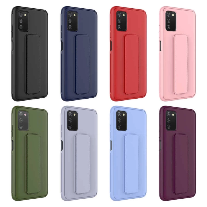 Galaxy A03s Kılıf Redclick Qstand Kapak