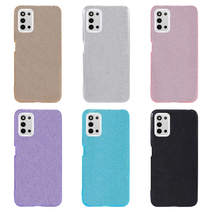 Galaxy A03s Kılıf Redclick Shining Silikon