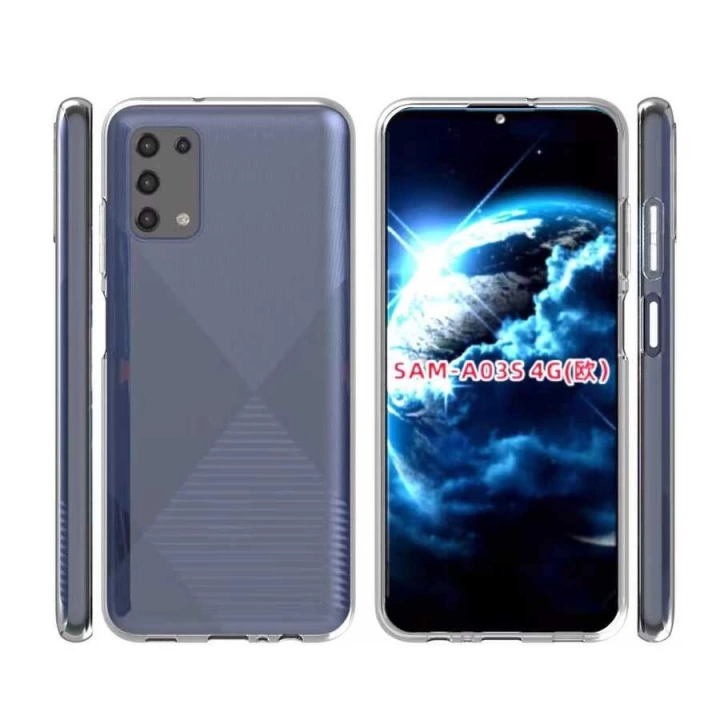 Galaxy A03s Kılıf Redclick Süper Silikon Kapak