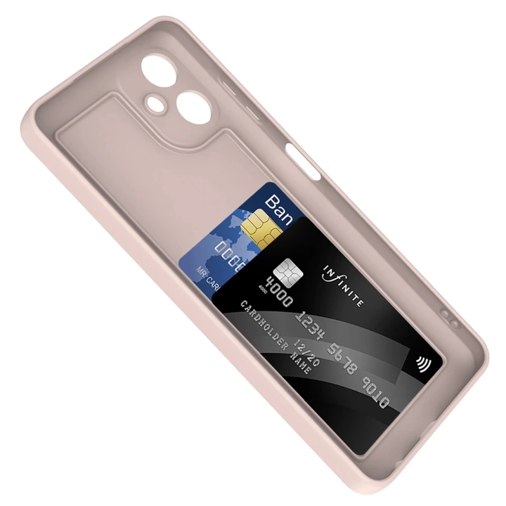Galaxy A06 Kılıf Kamera Korumalı Kartlık Hazneli Redclick Vitra Kapak
