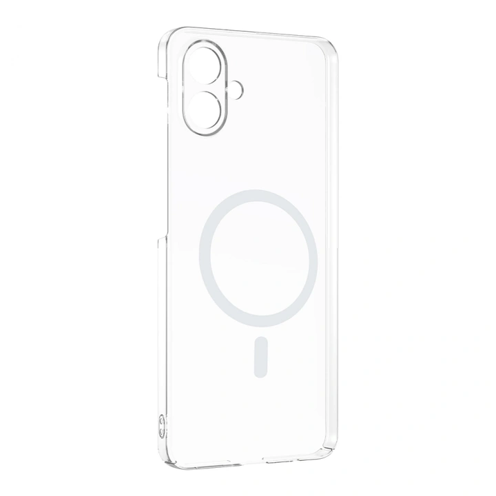 Galaxy A07 Kamera Korumalı M-Safe Şarj Özellikli Şeffaf Redclick London Silikon Kapak