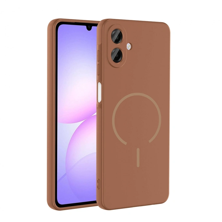 Galaxy A07 Kılıf M-safe Şarj Özellikli Redclick Meta Kapak