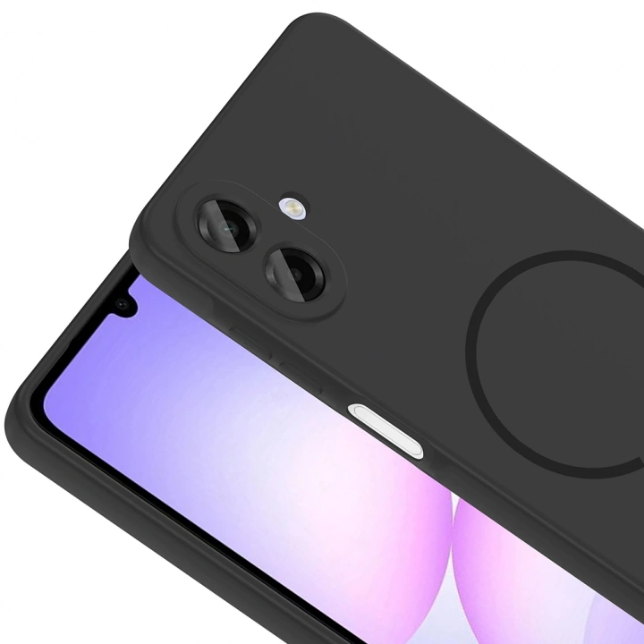 Galaxy A07 Kılıf M-safe Şarj Özellikli Redclick Meta Kapak