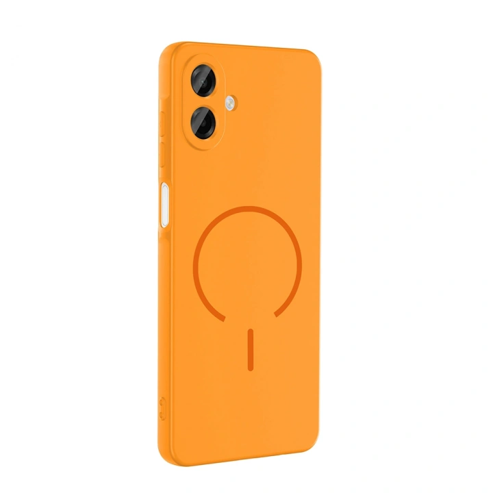 Galaxy A07 Kılıf M-safe Şarj Özellikli Redclick Meta Kapak