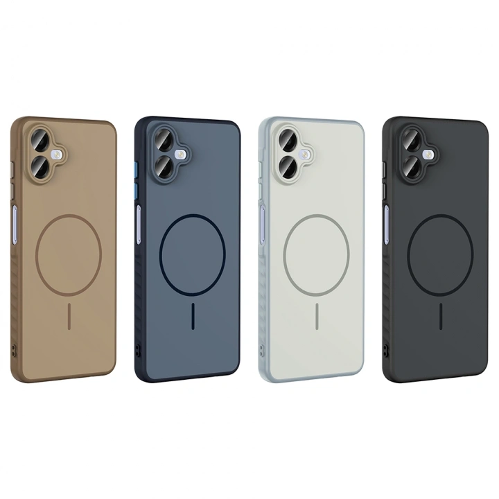 Galaxy A07 Kılıf M-safe Şarj Özellikli Redclick Tea Kapak