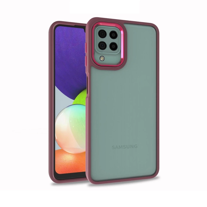Galaxy A12 Kılıf Redclick Flora Kapak