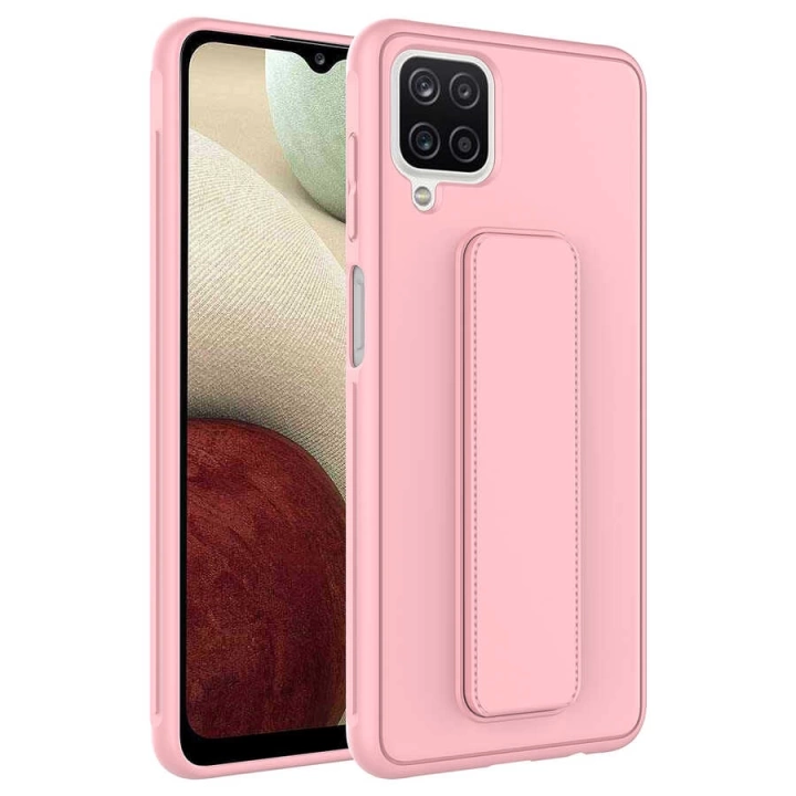 Galaxy A12 Kılıf Redclick Qstand Kapak