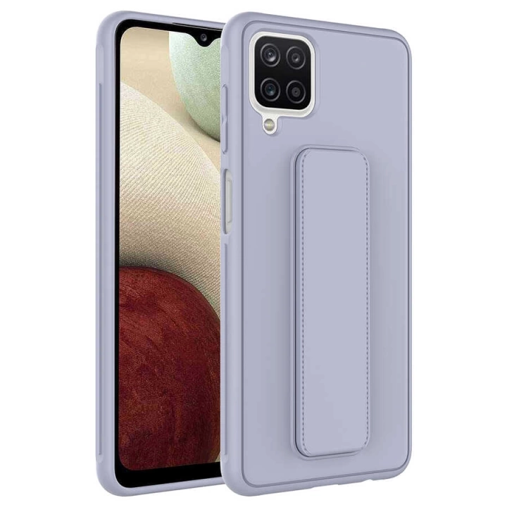Galaxy A12 Kılıf Redclick Qstand Kapak