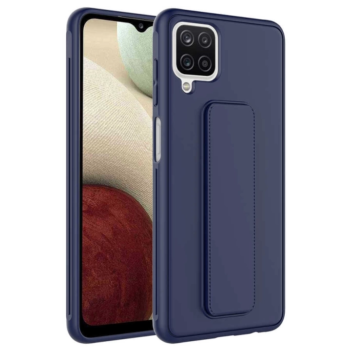 Galaxy A12 Kılıf Redclick Qstand Kapak