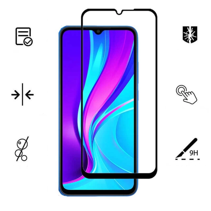Galaxy A12 Redclick Kenarları Kırılmaya Dayanıklı Cam Ekran Koruyucu