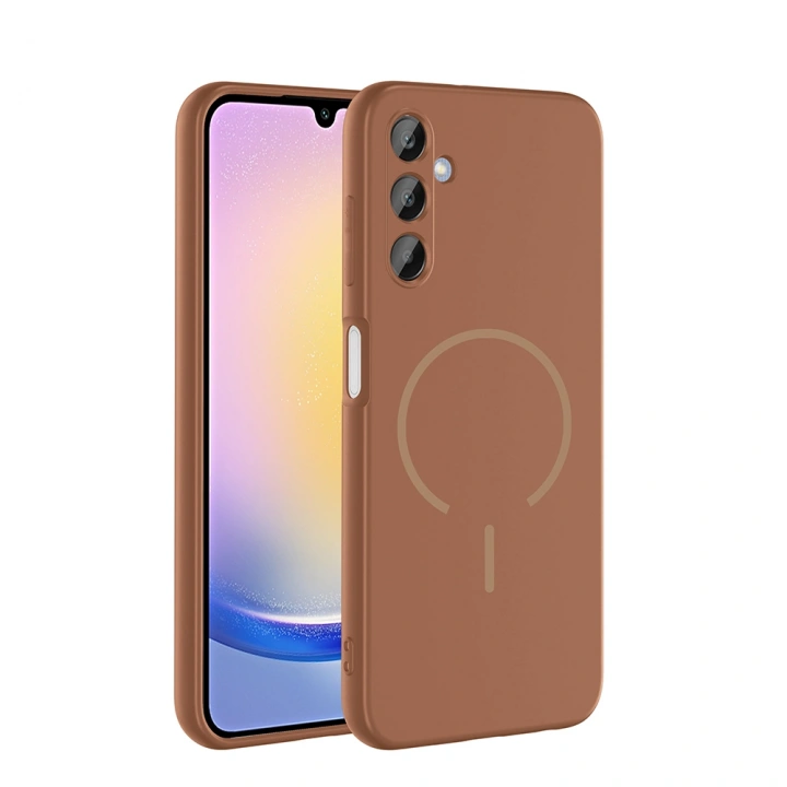 Galaxy A15 Kılıf M-safe Şarj Özellikli Redclick Meta Kapak