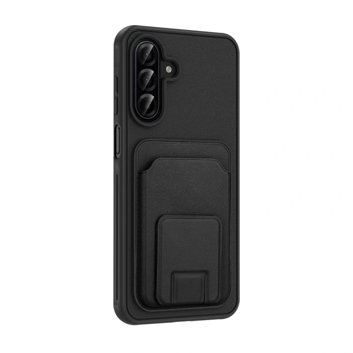 Galaxy A17 Kılıf Kartlıklı TPU Redclick Bikart Kapak