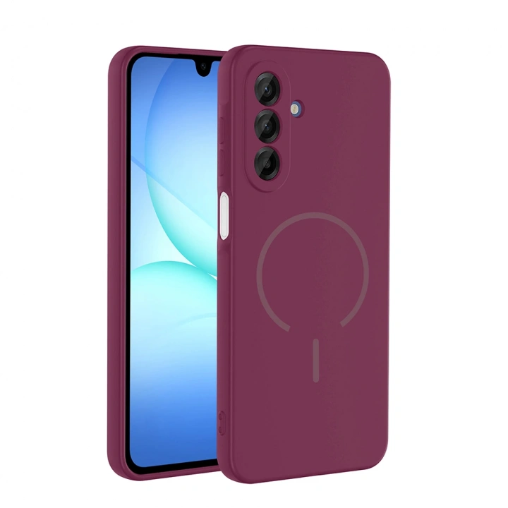 Galaxy A17 Kılıf M-safe Şarj Özellikli Redclick Meta Kapak