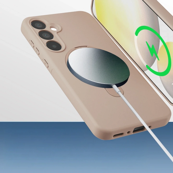 Galaxy A17 Kılıf M-safe Şarj Özellikli Standlı Redclick Samara Kapak