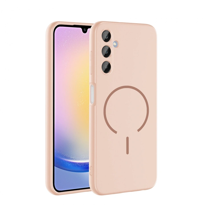 Galaxy A25 Kılıf M-safe Şarj Özellikli Redclick Meta Kapak