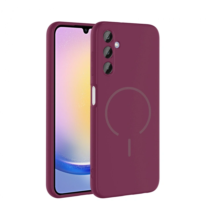 Galaxy A25 Kılıf M-safe Şarj Özellikli Redclick Meta Kapak