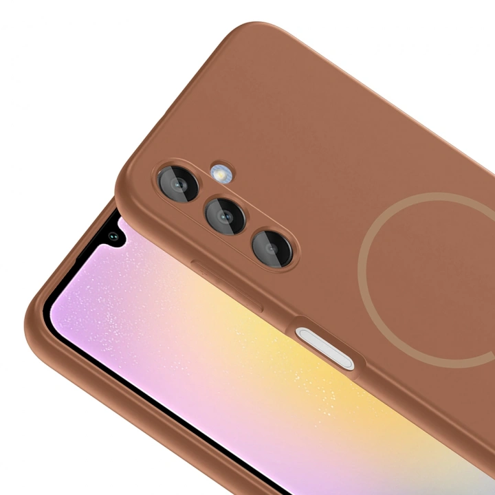 Galaxy A25 Kılıf M-safe Şarj Özellikli Redclick Meta Kapak