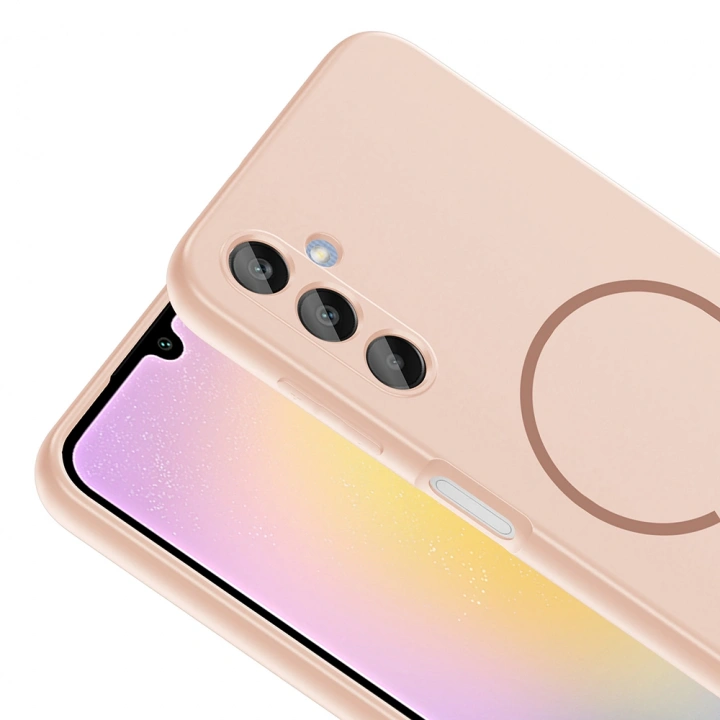 Galaxy A25 Kılıf M-safe Şarj Özellikli Redclick Meta Kapak