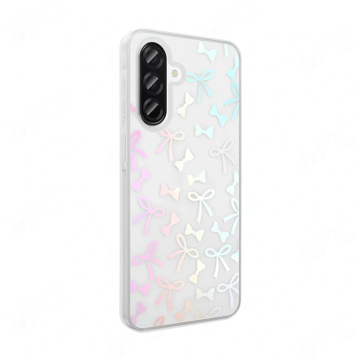 Galaxy A26 Kılıf Şeffaf Figürlü Redclick Folk Sert Kapak