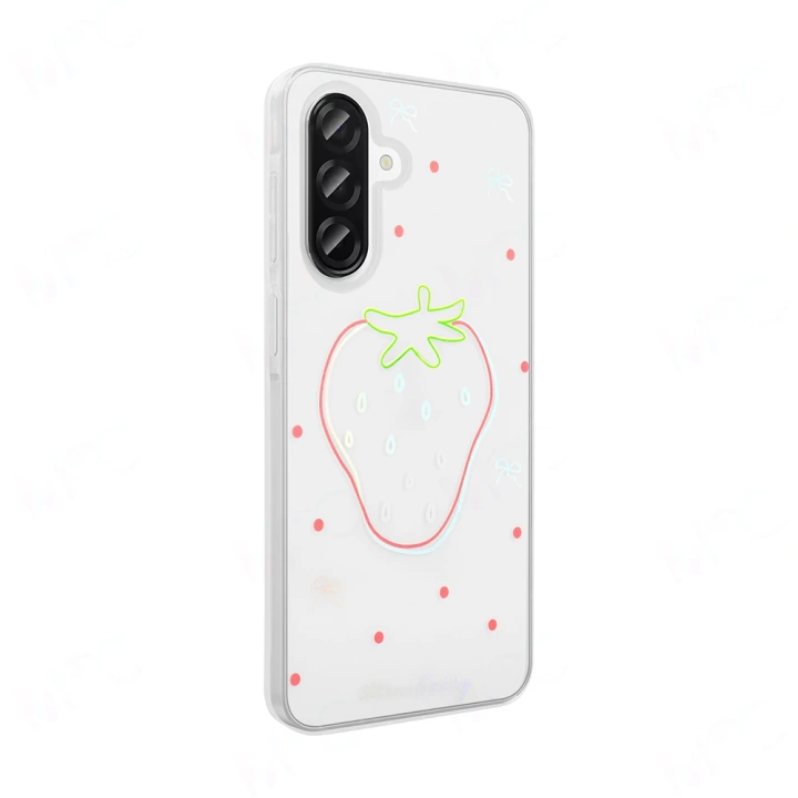 Galaxy A26 Kılıf Şeffaf Figürlü Redclick Folk Sert Kapak
