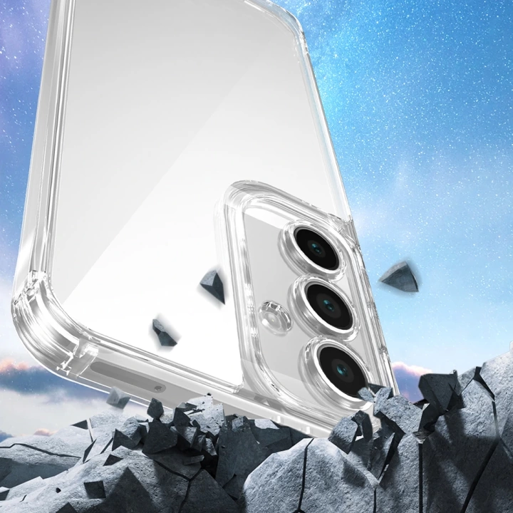 Galaxy A35 Kılıf Airbagli Takılabilir Askı Aparatlı Redclick Snap Silikon Kapak