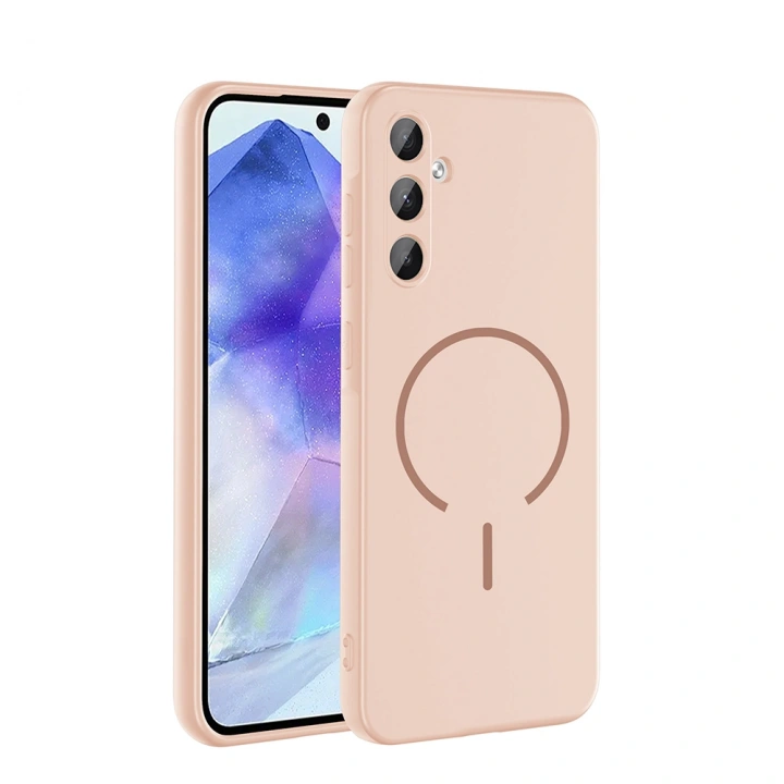 Galaxy A35 Kılıf M-safe Şarj Özellikli Redclick Meta Kapak
