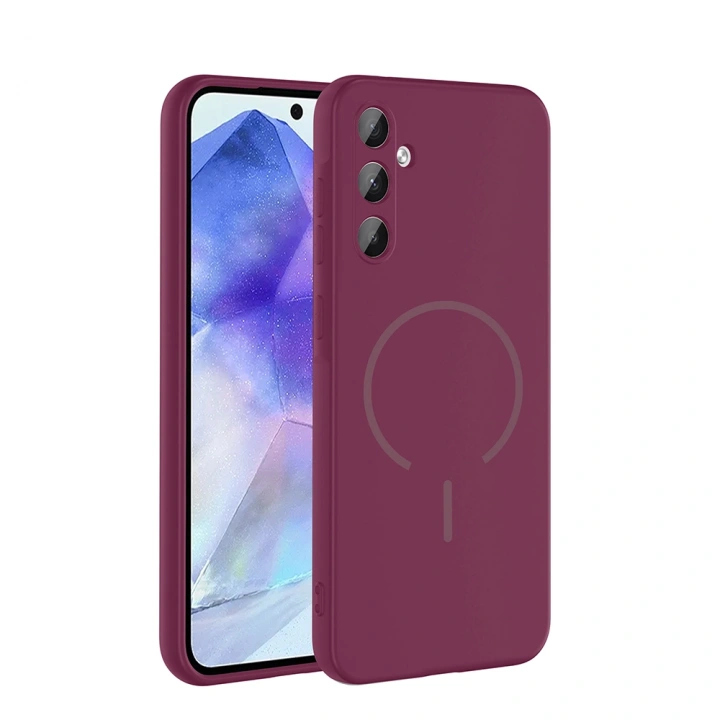 Galaxy A35 Kılıf M-safe Şarj Özellikli Redclick Meta Kapak