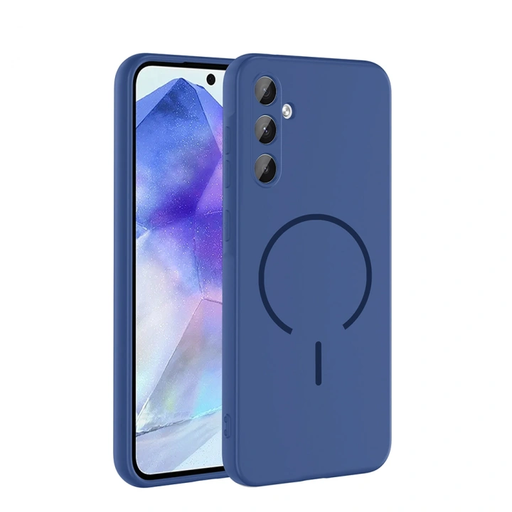 Galaxy A35 Kılıf M-safe Şarj Özellikli Redclick Meta Kapak