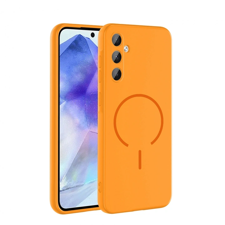 Galaxy A35 Kılıf M-safe Şarj Özellikli Redclick Meta Kapak