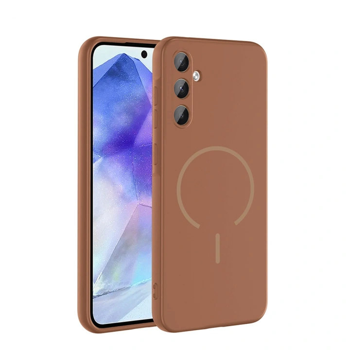 Galaxy A35 Kılıf M-safe Şarj Özellikli Redclick Meta Kapak