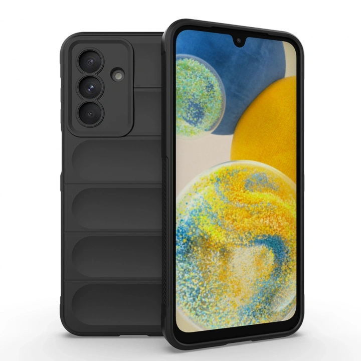 Galaxy A36 Kılıf Esnek TPU Oyuklu Arka Yüzey Tasarımlı Redclick Etnik Silikon Kapak