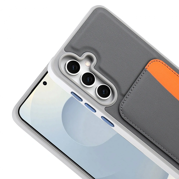 Galaxy A36 Kılıf Kartlıklı Redclick X-Kart Silikon Kapak