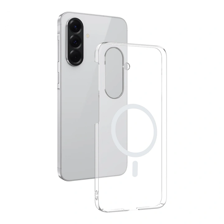 Galaxy A37 Kamera Korumalı M-Safe Şarj Özellikli Şeffaf Redclick London Sert PC Kapak