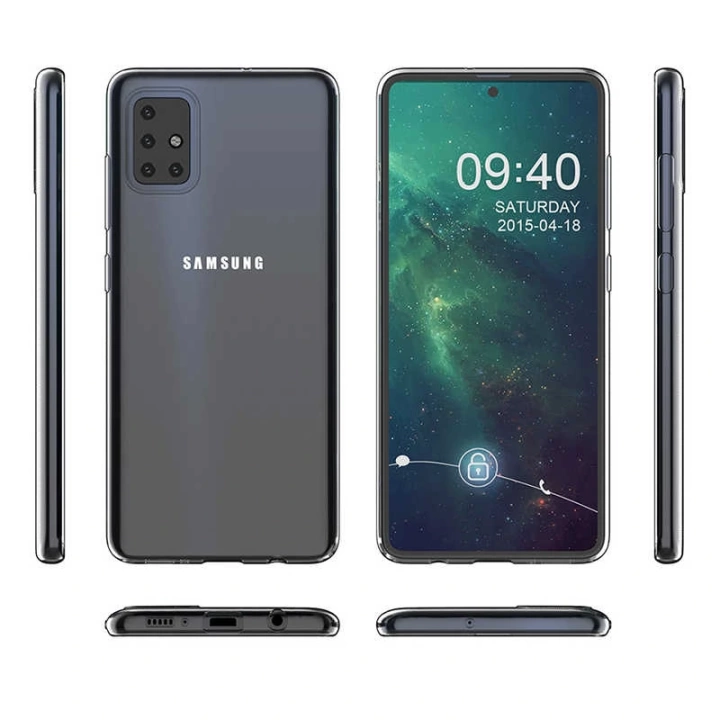 Galaxy A51 Kılıf Redclick Süper Silikon Kapak