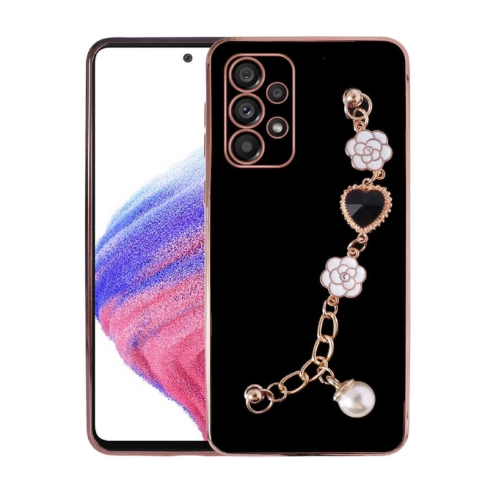 Galaxy A52 Kılıf El Tutamaçlı Kamera Korumalı Redclick Taka Silikon Kapak