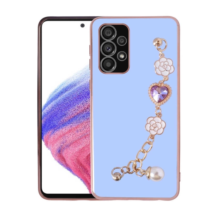 Galaxy A52 Kılıf El Tutamaçlı Kamera Korumalı Redclick Taka Silikon Kapak
