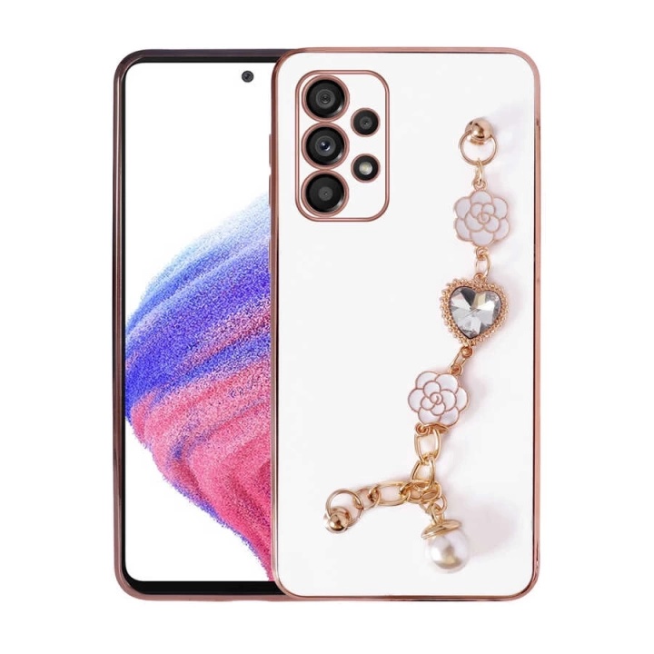 Galaxy A52 Kılıf El Tutamaçlı Kamera Korumalı Redclick Taka Silikon Kapak