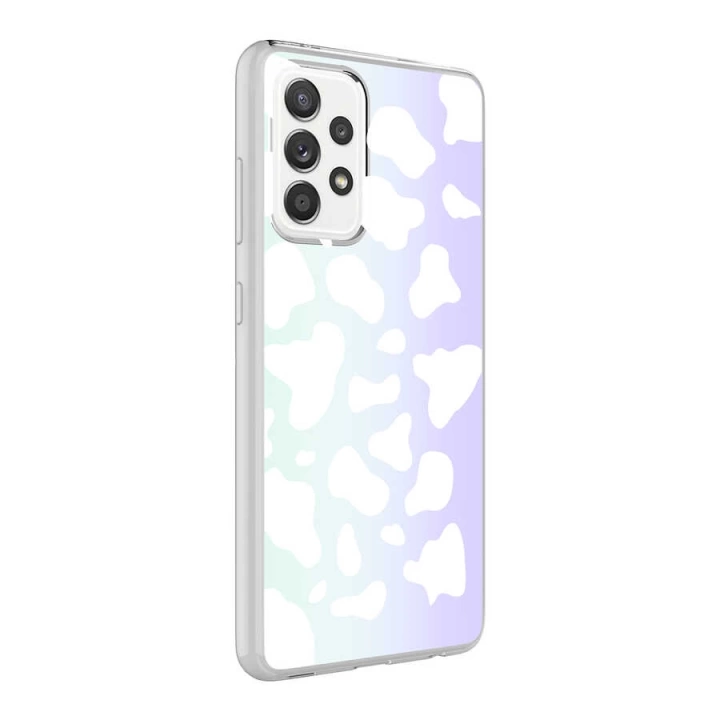 Galaxy A52 Kılıf Redclick M-blue Desenli Kapak