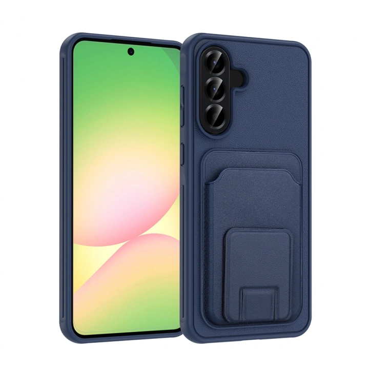 Galaxy A56 Kılıf Kartlıklı TPU Redclick Bikart Kapak