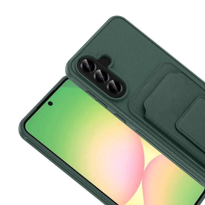 Galaxy A56 Kılıf Kartlıklı TPU Redclick Bikart Kapak