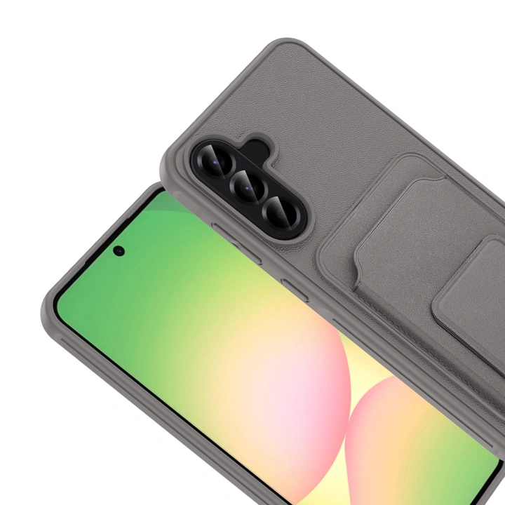 Galaxy A56 Kılıf Kartlıklı TPU Redclick Bikart Kapak