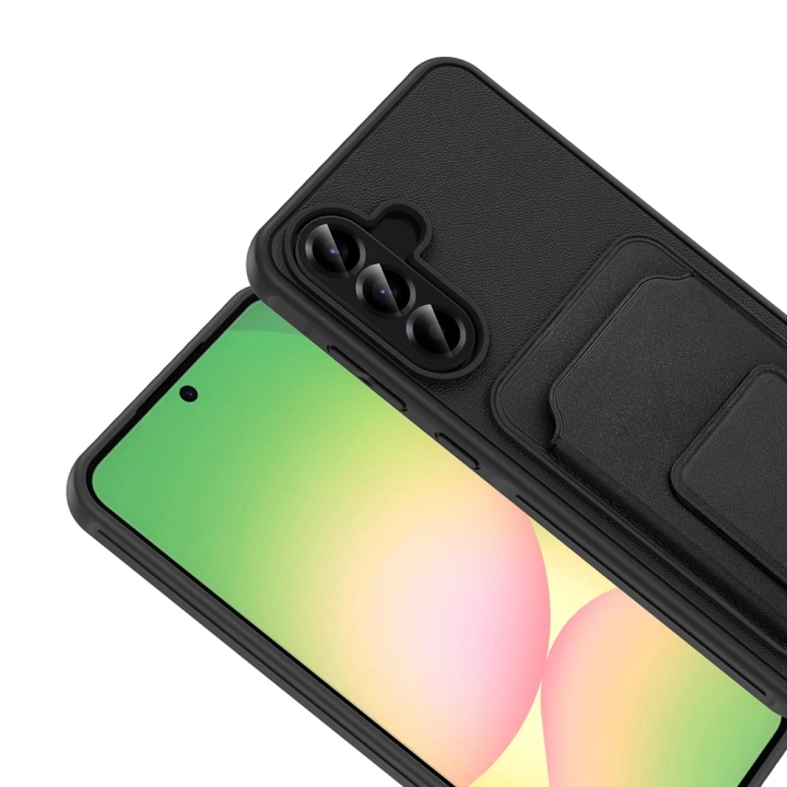 Galaxy A56 Kılıf Kartlıklı TPU Redclick Bikart Kapak