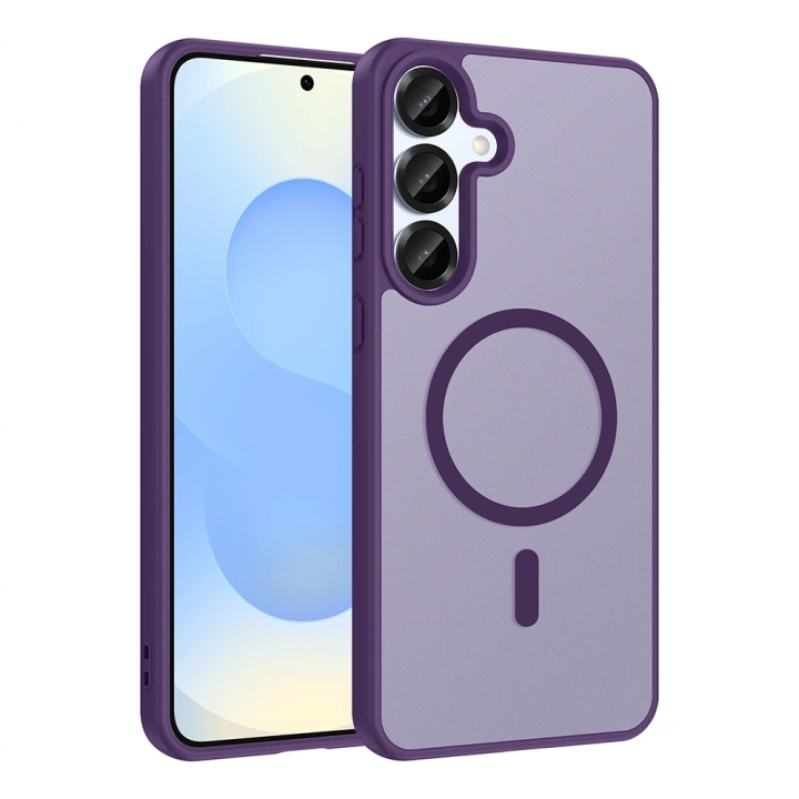 Galaxy A57 Kılıf M-safe Şarj Özellikli Redclick Babet Kapak