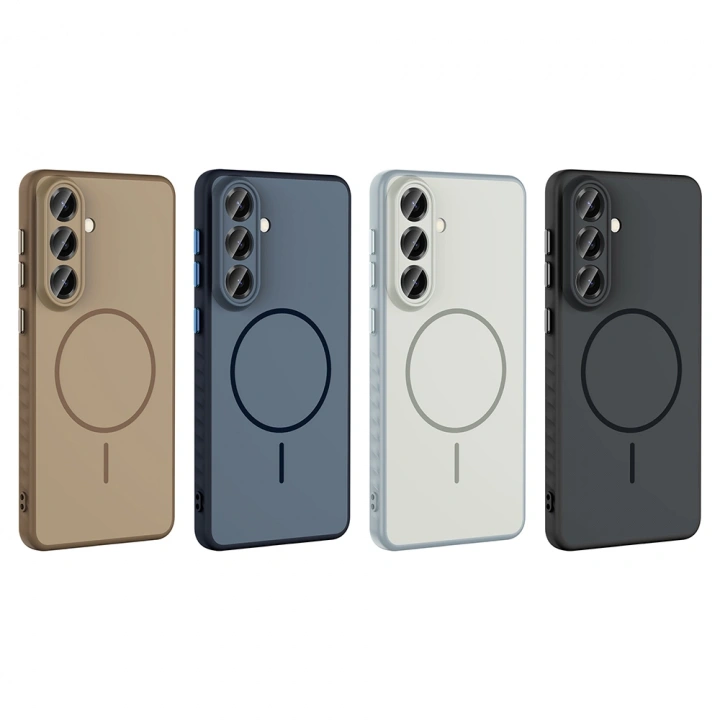 Galaxy A57 Kılıf M-safe Şarj Özellikli Redclick Tea Kapak