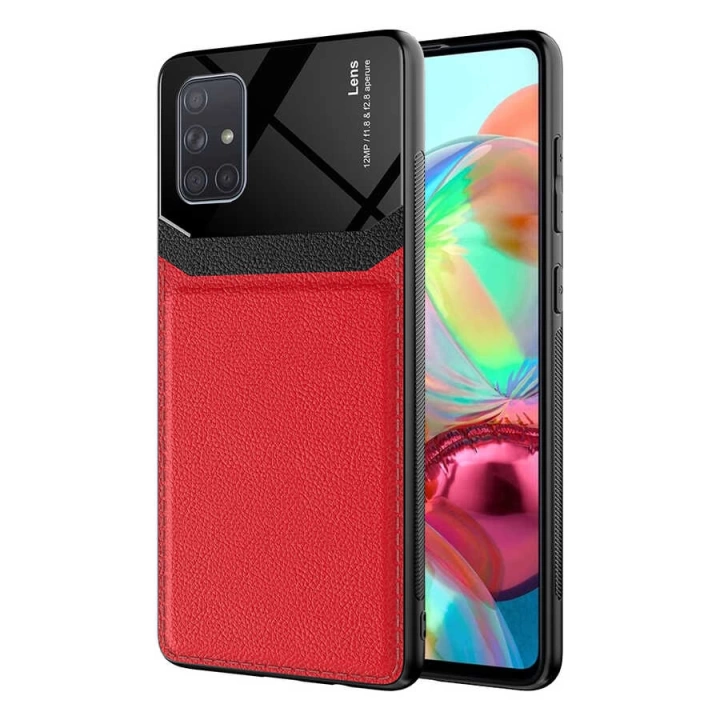 Galaxy A71 Kılıf ​redclick Emiks Kapak